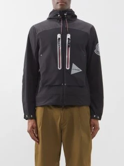 2 MONCLER 1952 Itabashi Logo-print Zipped Hooded Jacket