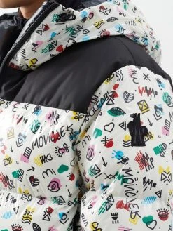 Moncler Grenoble Mazod Printed Down Hooded Ski Jacket -MONCLER Boutique 920 2183