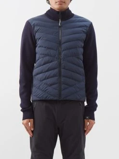 Capranea Noirmont Wool And Shell Mid-layer Jacket