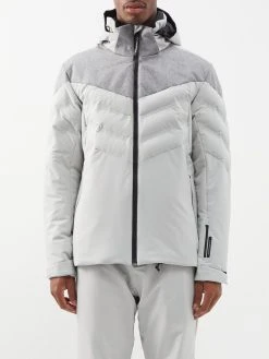 Capranea Eiger Hooded Wool-panel Softshell Ski Jacket