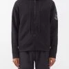 2 MONCLER 1952 Logo-patch Zipped Hooded Sweatshirt -MONCLER Boutique 920 288