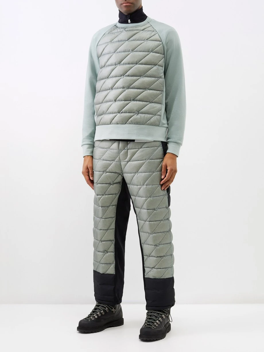 Holden Crew-neck Quilted Down Sweater 4 Holden Crew-neck Quilted Down Sweater – Image 2