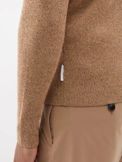 Bogner Lennard Ribbed-knit Cotton-blend Sweater -MONCLER Boutique 920 311