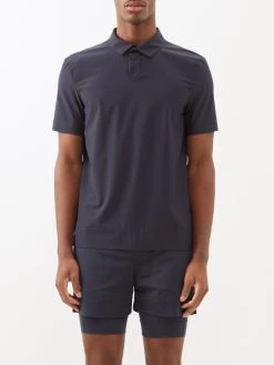 Jacques Tennis Stretch-jersey Polo Shirt