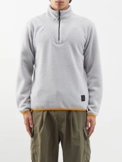 Ostrya Bluebird High-neck Fleece Sweatshirt