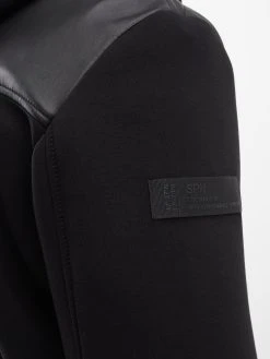 Sportalm Noble Faux-leather And Neoprene Hooded Jacket -MONCLER Boutique 920 398