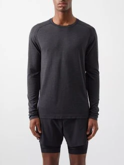 Lululemon Metal Vent 2.0 Silverescent®-mesh Long-sleeved Top