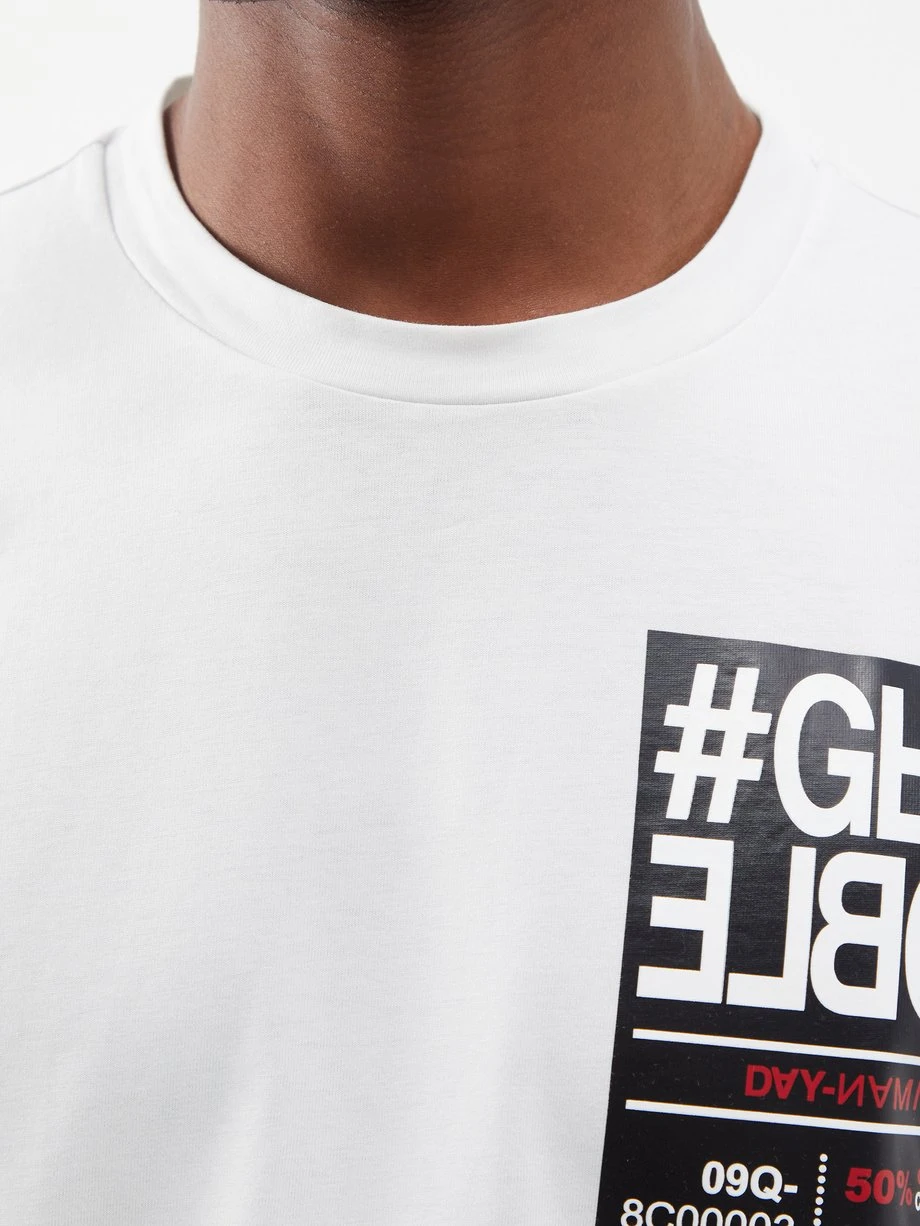 Moncler Grenoble Logo-print Organic Cotton-blend Jersey T-shirt 5 Moncler Grenoble Logo-print Organic Cotton-blend Jersey T-shirt – Image 3