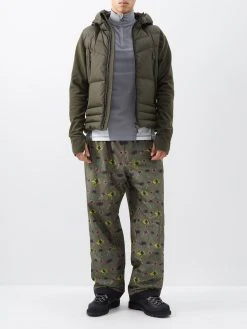 Moncler Grenoble X Naj-Oleari Printed Ski Trousers -MONCLER Boutique 920 442