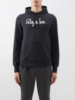 Rapha Embroidered-logo Cotton-jersey Hoodie
