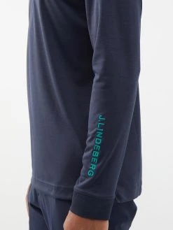 J.Lindeberg Tour Tech Logo-embroidered Jersey Polo Shirt -MONCLER Boutique 920 551