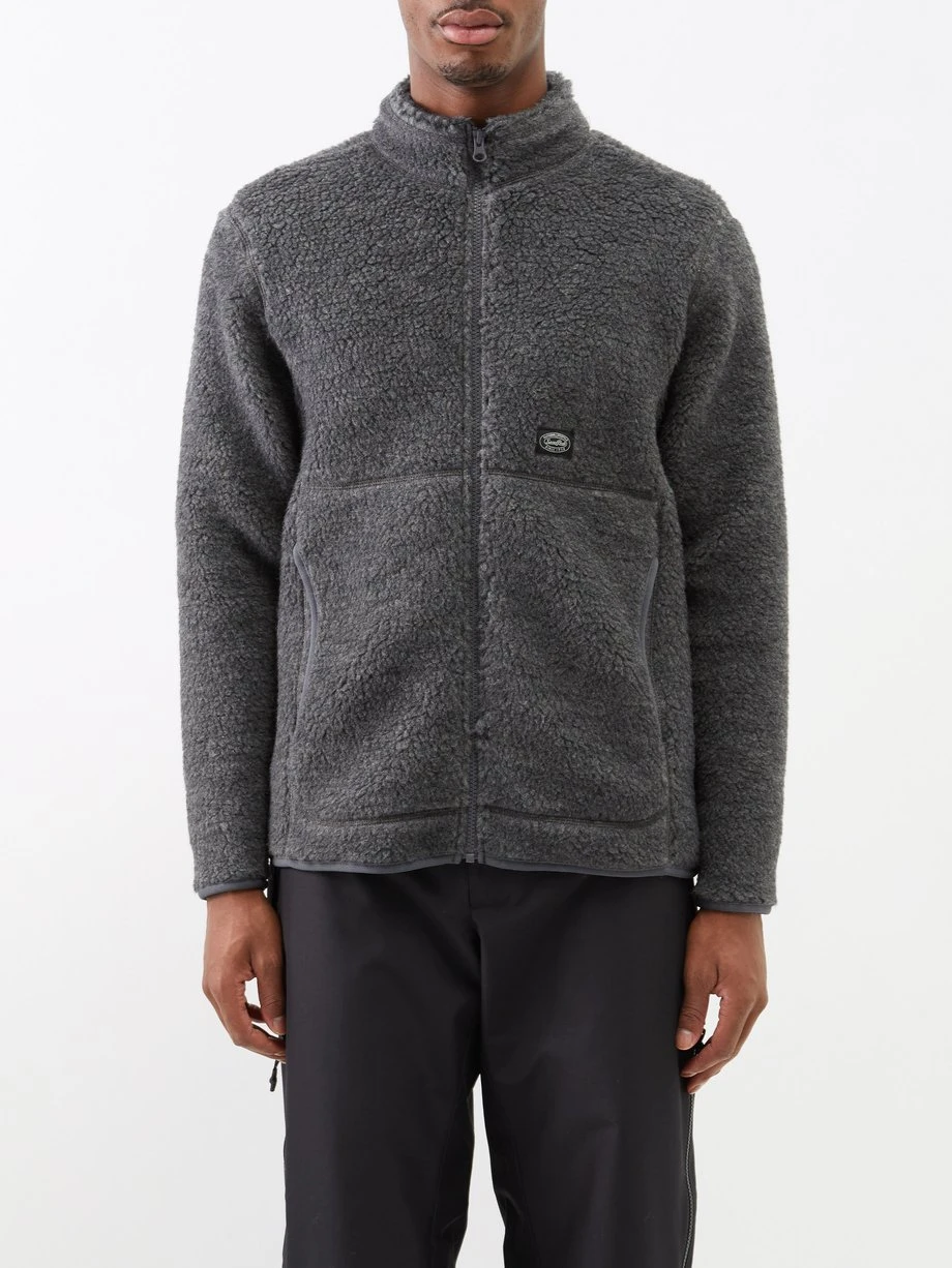 Snow Peak Wool-blend Fleece Jacket 3 Snow Peak Wool-blend Fleece Jacket