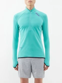 SOAR WoolTech Quarter-zip Long-sleeved Top