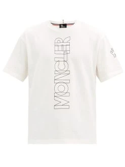 Moncler Grenoble Logo-print Cotton-jersey T-shirt