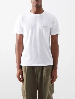 Ostrya Logo-print Cotton-blend T-shirt