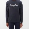 Rapha Logo-embroidered Cotton-jersey Sweatshirt 1 Rapha Logo-embroidered Cotton-jersey Sweatshirt -MONCLER Boutique 920 714