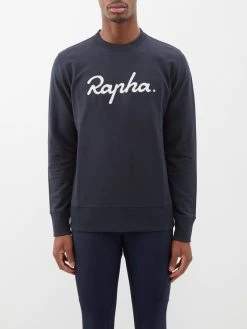 Rapha Logo-embroidered Cotton-jersey Sweatshirt