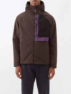 District Vision Puja Hooded Padded Recycled-fibre Jacket