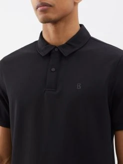 Bogner Timo Cotton-blend Jersey Polo Shirt -MONCLER Boutique 920 74