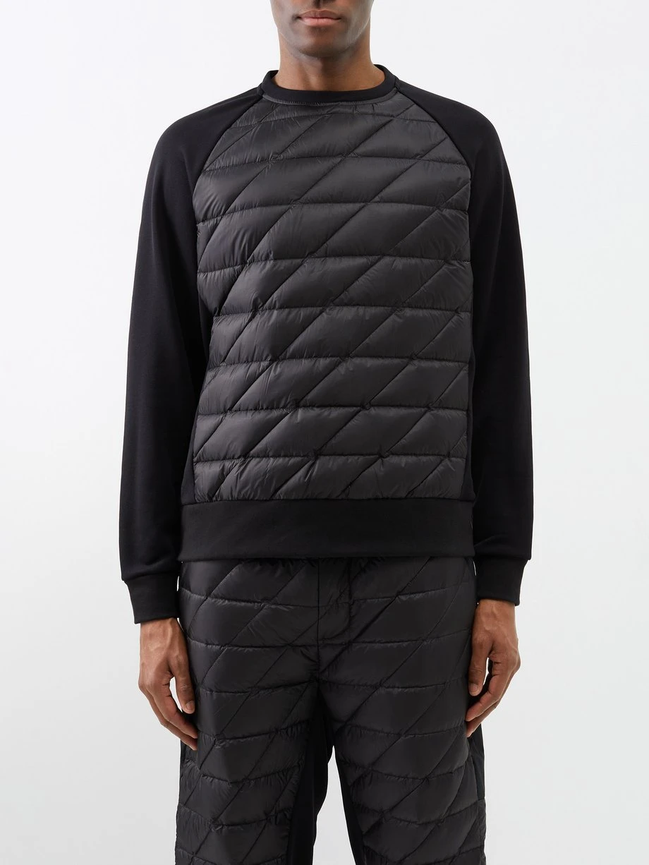 Holden Quilted Down Shell And Jersey Sweatshirt 3 Holden Quilted Down Shell And Jersey Sweatshirt