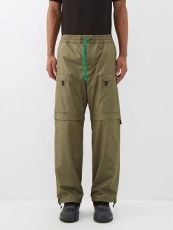 Moncler Grenoble Convertible Ripstop Cargo Trousers