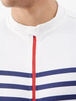 Café Du Cycliste Claudette Striped Cycling Top -MONCLER Boutique 920 887