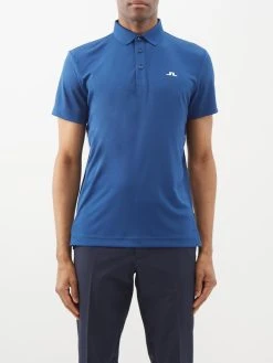 J.Lindeberg Martine Stretch-jersey Polo Shirt